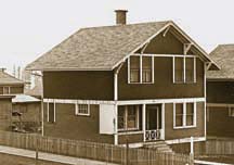 Cedar Ave, Townsite, in 1916. Photos courtesy of the Townsite Heritage Society